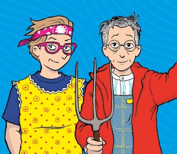 Un dettaglio della copertina di “Piena!”