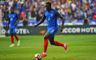 PARIS, FRANCE - JUNE 13:  Benjamin Mendy defender of France Football team during the International friendly match between France and England held at Stade de France on Juin 13, 2017 in Paris.  (Photo by Frederic Stevens/Getty Images)
