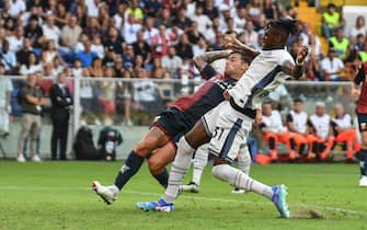 Italian soccer Serie A match - Genoa CFC vs Inter - FC Internazionale