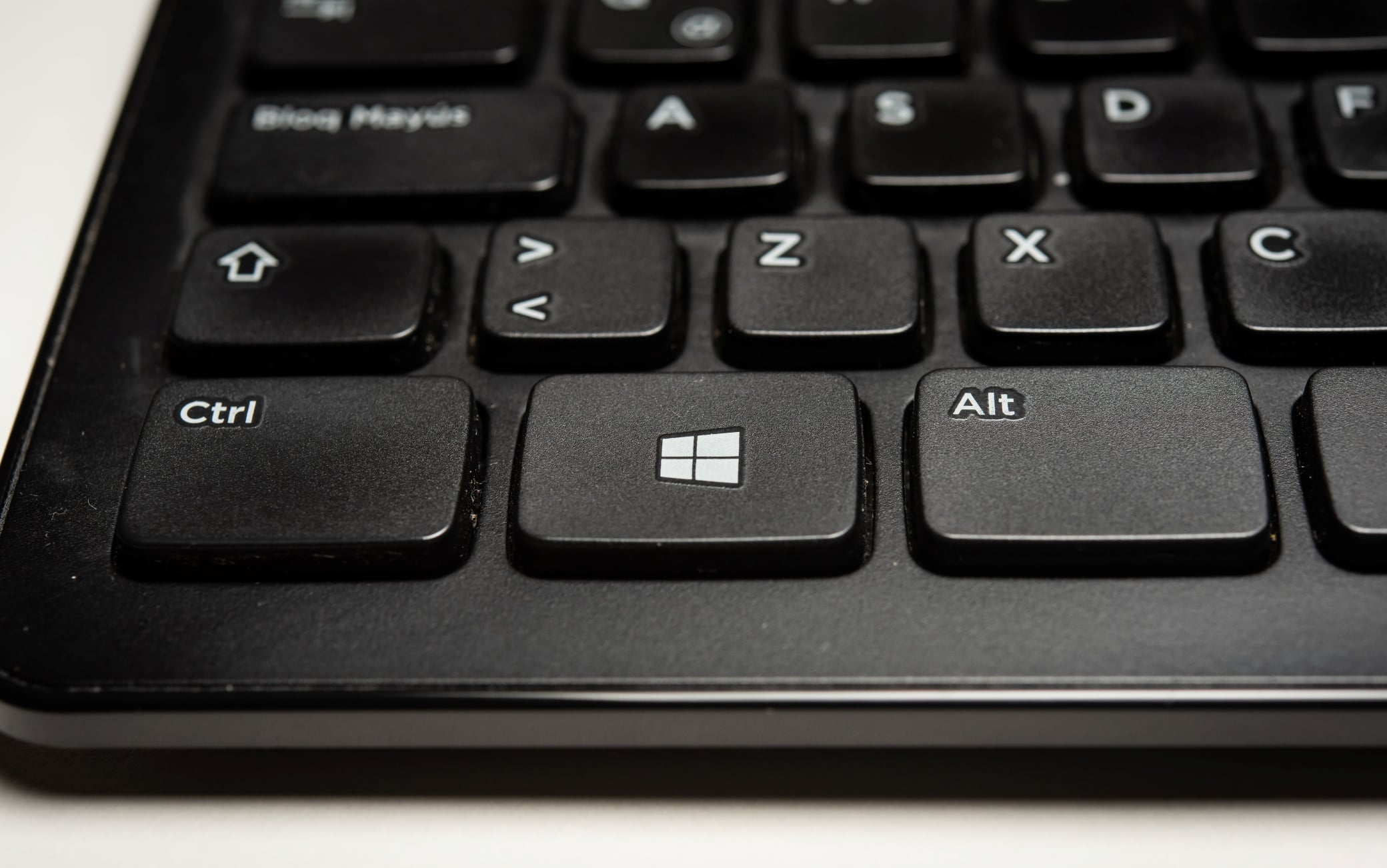 Detail of a personal computer keyboard in Mexico City, on December 6, 2018 (Photo by Omar TORRES / AFP)        (Photo credit should read OMAR TORRES/AFP via Getty Images)