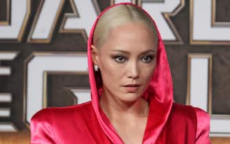 Pom Klementieff arrives at the GUARDIANS OF THE GALAXY VOL. 3 World Premiere held at the The Dolby Theater in Hollywood, CA on Thursday, ​April 27, 2023. (Photo By Sthanlee B. Mirador/Sipa USA)