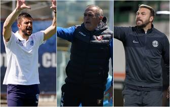 Alessio Dionisi, Fabrizio Castori e Paolo Zanetti
