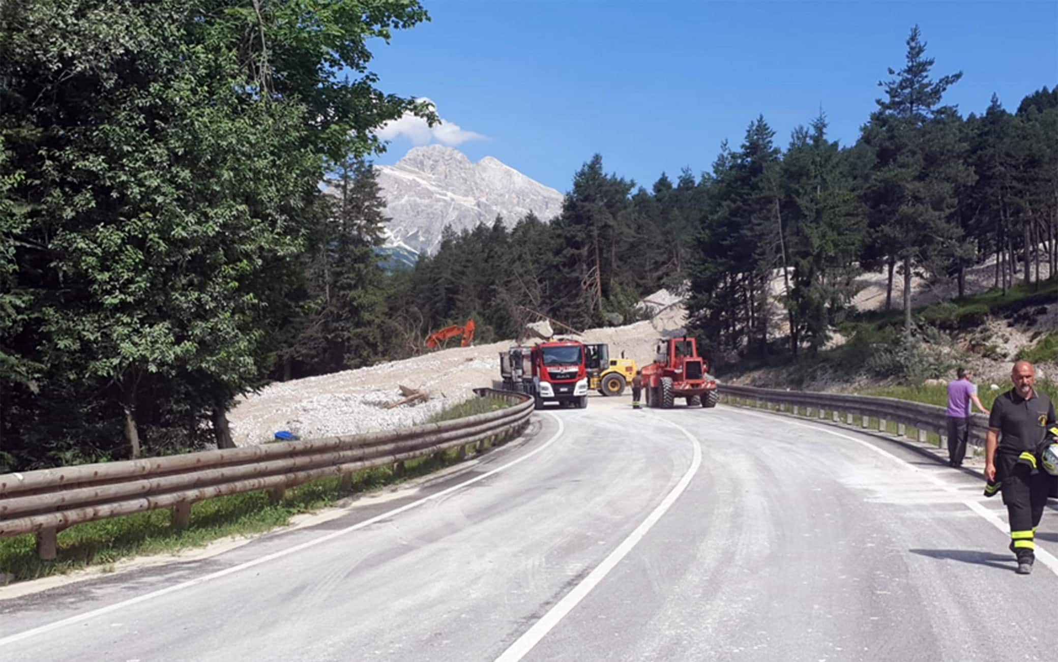 Frana nel Cadore