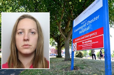 CHESTER, ENGLAND - JULY 03:  General view of the the Countess of Chester Hospital on July 3, 2018 in Chester, United Kingdom. Health care worker at the Countess of Chester Hospital, Lucy Letby, has been arrested on suspicion of murdering eight babies.  Cheshire Police having been have been investigating the deaths of 17 newborns at the neonatal unit between March 2015 and July 2016.  (Photo by Anthony Devlin/Getty Images)