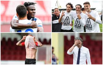 Una serie di immagini dai campi di Serie A