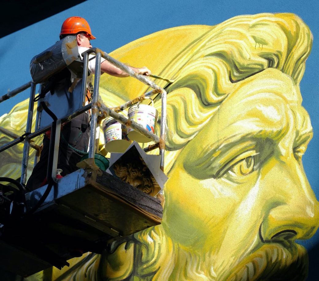 OZMO, Giano Bifronte ss26 (particolare), 2025. Foto di André Lucat