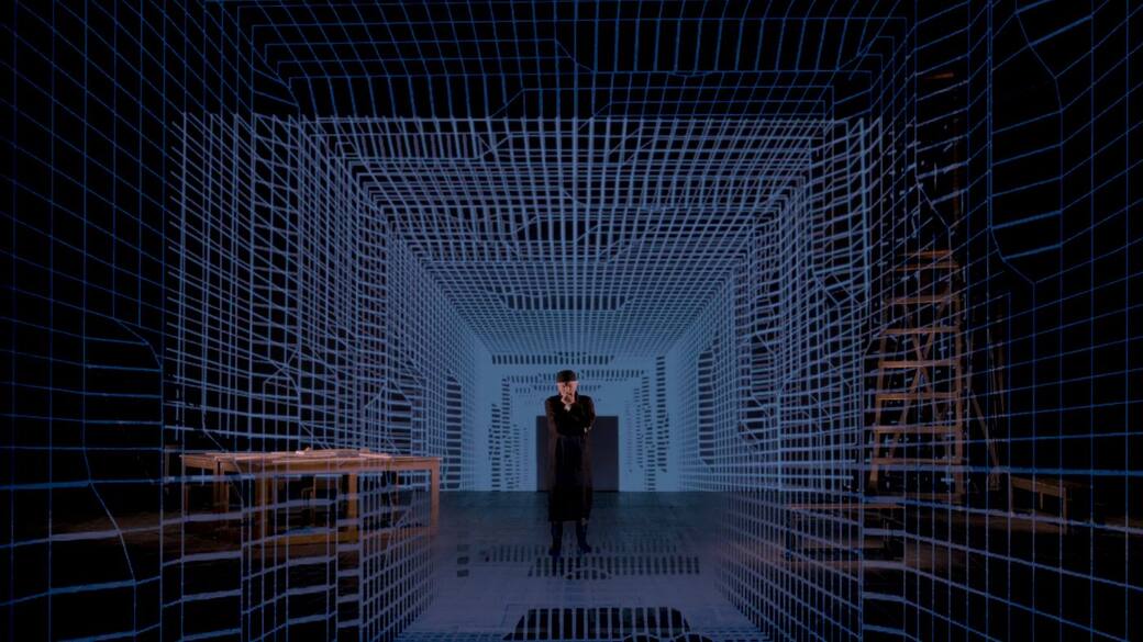 Filippo Brunelleschi/nella divina proporzione, uno spettacolo della compagnia Teatro Studio Krypton, per la regia di Giancarlo Cauteruccio. Foto Massimo Bevilacqua