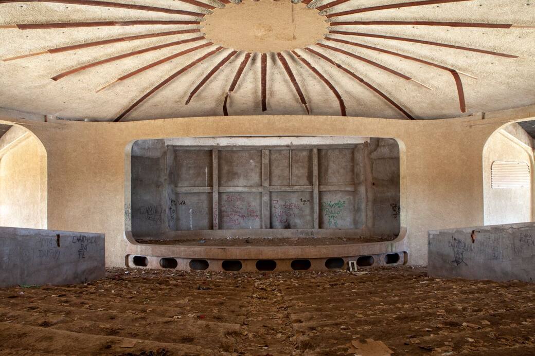 Interior of cinema Studio Namibe, Angola. Photo courtesy of Walter Fernandes