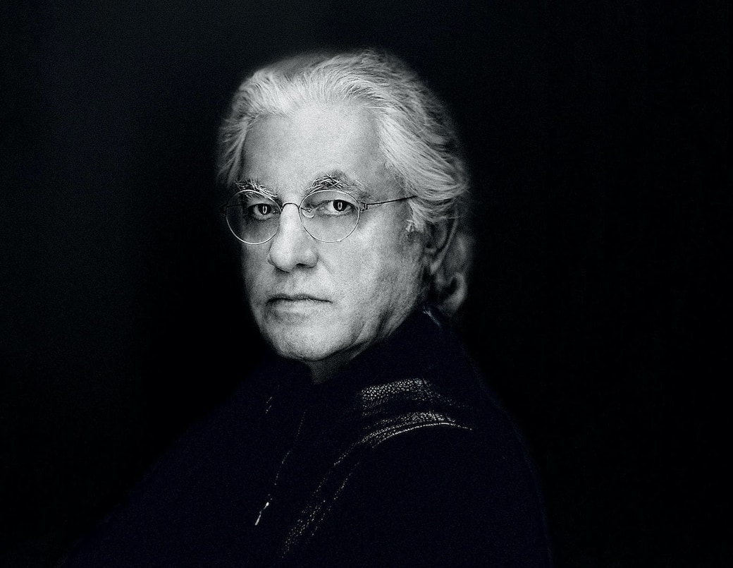 Germano Celant, Fotografia di Giovanni Gastel © Image Service srl, courtesy Archivio Giovanni Gastel