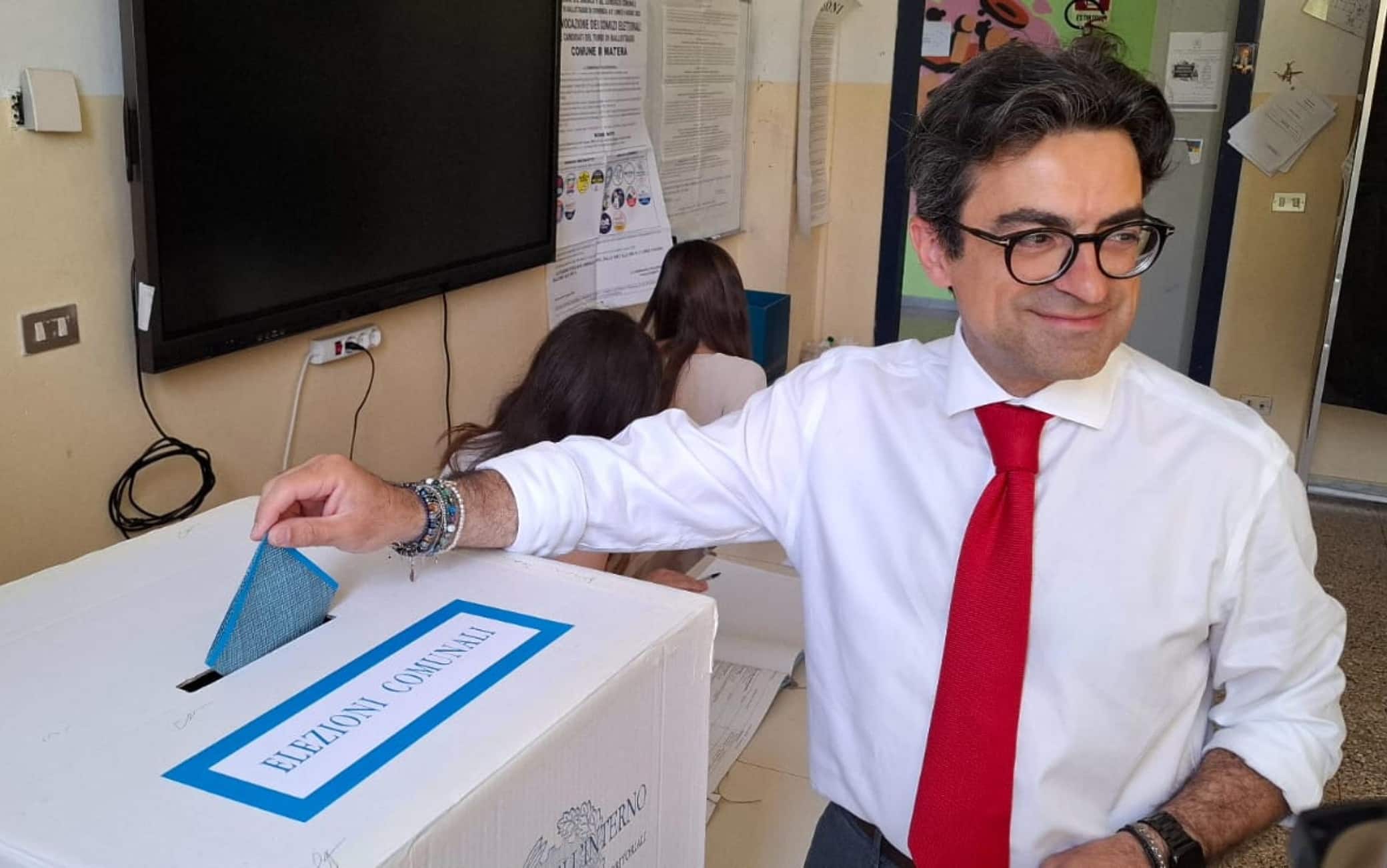 Il candidato a Matera del centrodestra Antonio Nicoletti