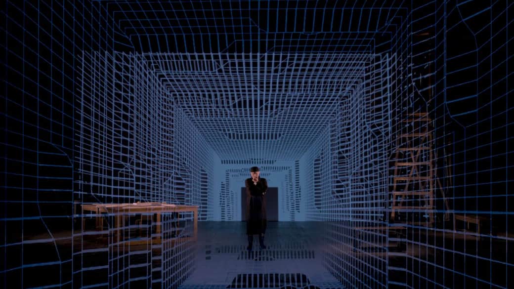 Filippo Brunelleschi/nella divina proporzione, uno spettacolo della compagnia Teatro Studio Krypton, per la regia di Giancarlo Cauteruccio. Foto Massimo Bevilacqua