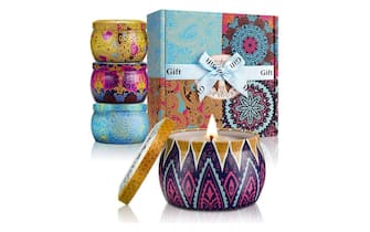Set Regalo di Candele Profumate