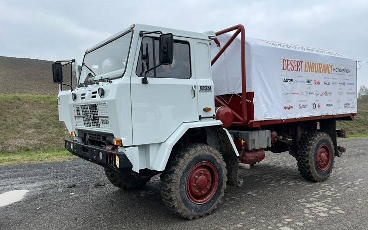 Il Camion Iveco del Team Desert Endurance Motorsport 