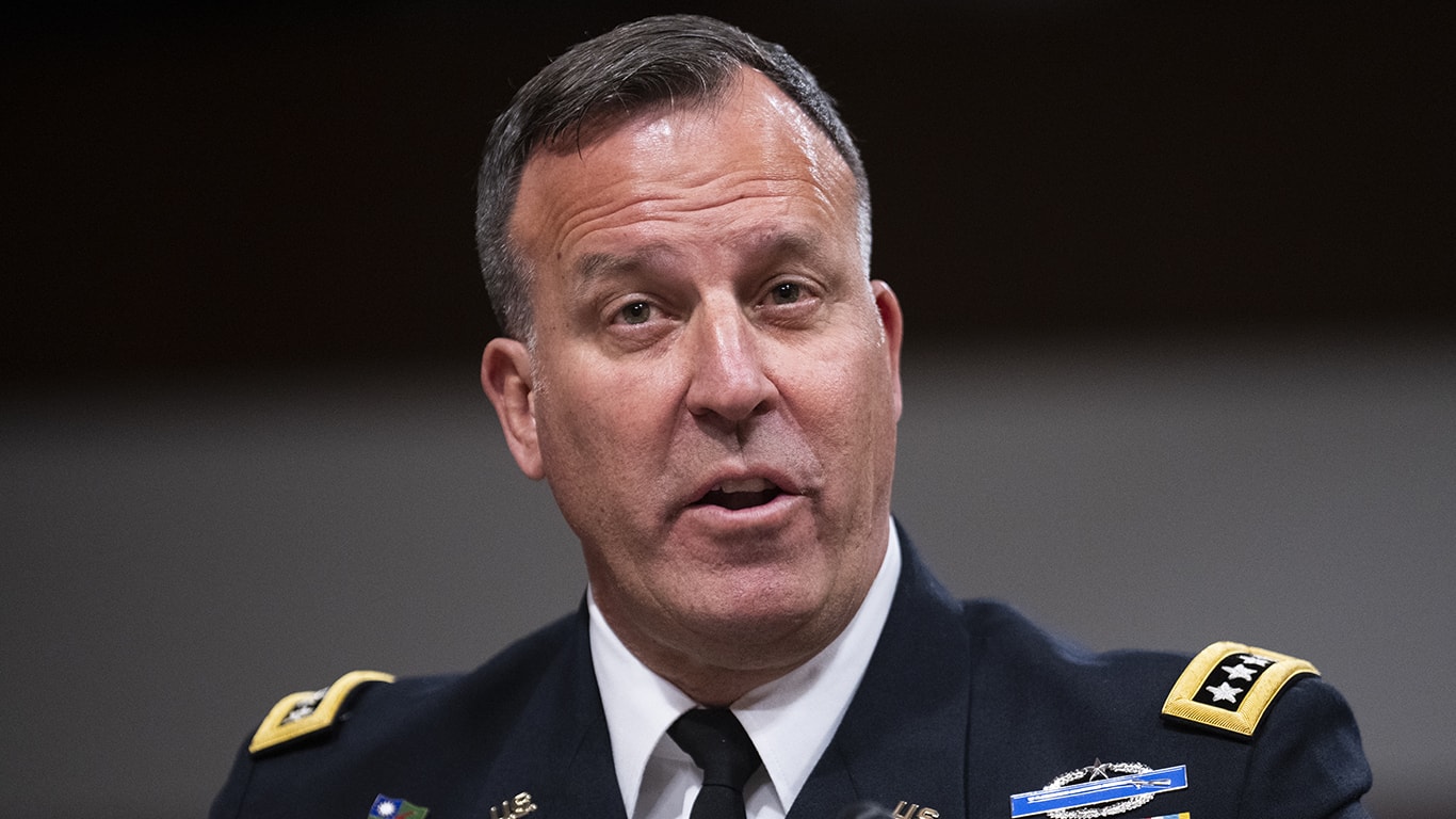 Il capo del Comando centrale degli Usa (Centcom) Michael Kurilla