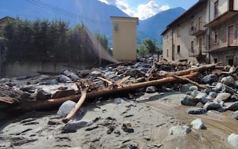 I danni in Val Camonica, nel Bresciano
