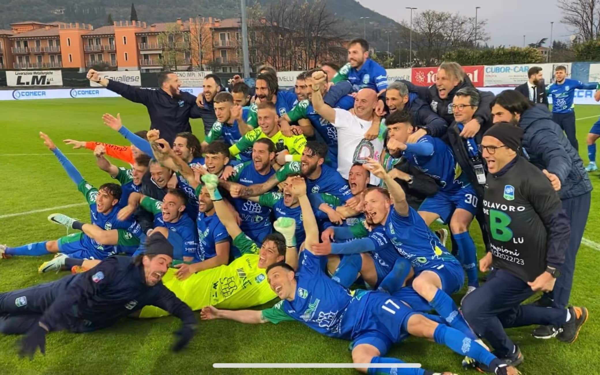Serie C, Feralpisalò da sogno: prima storica promozione in Serie B. Foto e  Video | Sky Sport