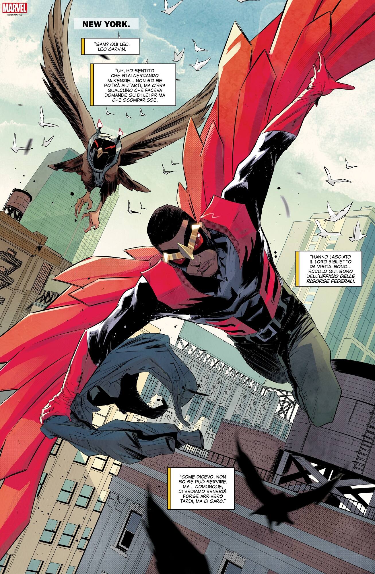 Falcon & The Winter Soldier – Taglia una testa di Derek Landy e Federico Vicentini Falcon & The Winter Soldier – Taglia una testa di Derek Landy e Federico Vicentini