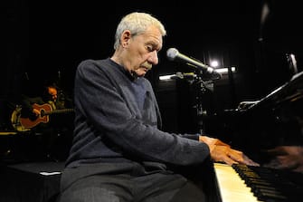 BOLOGNA, ITALY - OCTOBER 30:  Italian musician and author Paolo Conte performs his concert "Snob" at Europauditorium on October 30, 2014 in Bologna, Italy.  (Photo by Roberto Serra - Iguana Press/Getty Images)