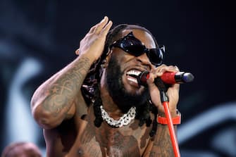 INDIO, CALIFORNIA - APRIL 14: Burna Boy performs at the Coachella Stage during the 2023 Coachella Valley Music and Arts Festival on April 14, 2023 in Indio, California. (Photo by Frazer Harrison/Getty Images for Coachella)