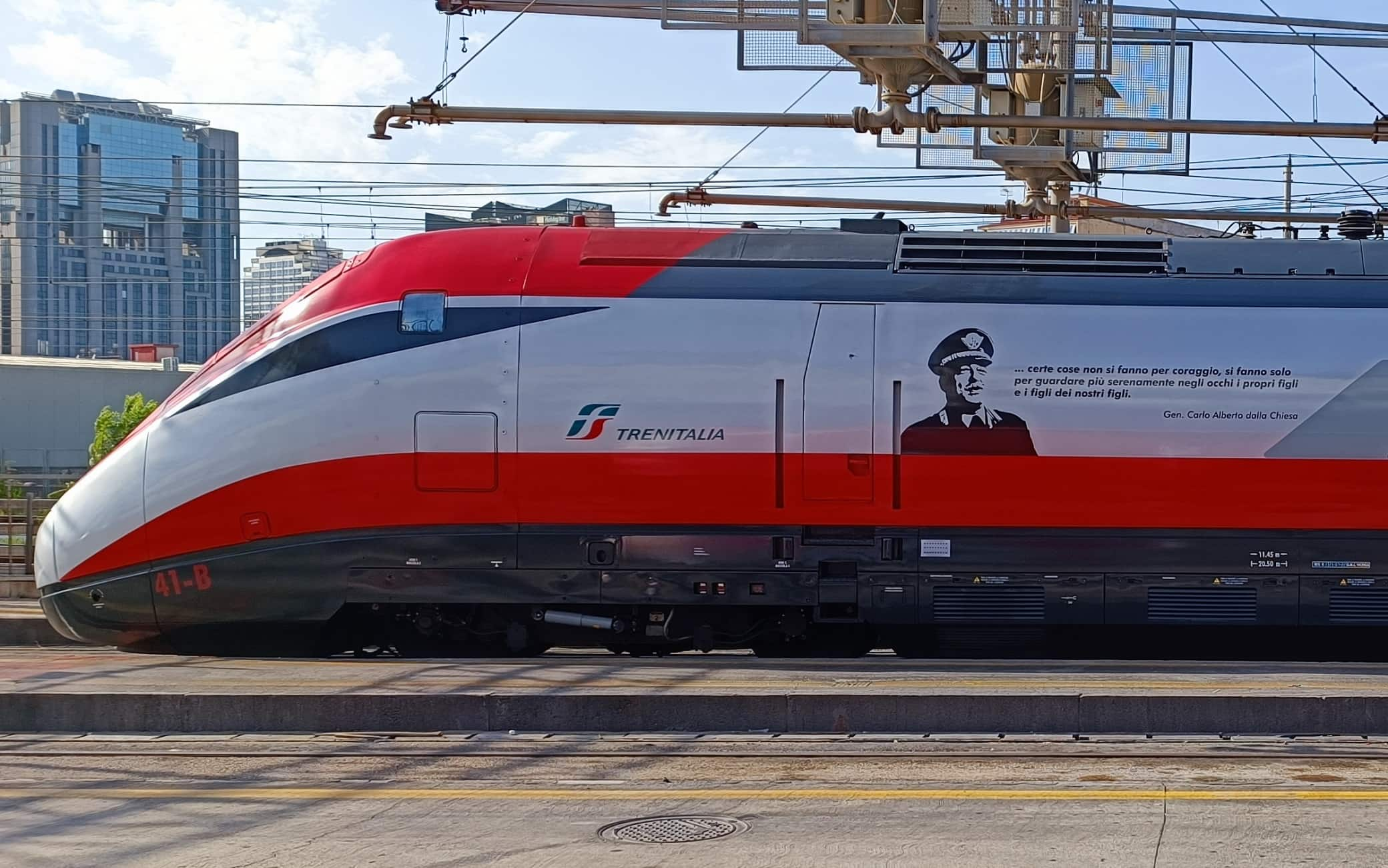 Il Frecciarossa commemorativo