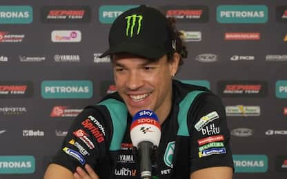 Morbidelli: "Sto molto bene. Vale? Come psicologo"