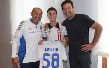 Moto3, Lunetta in visita agli Azzurri a Coverciano