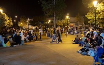 Terremoto in Marocco, gente per strada