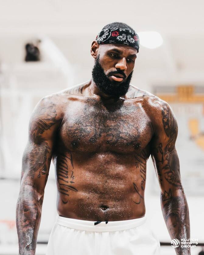 NBA, LeBron James al lavoro in vista dei Giochi di Parigi. FOTO
