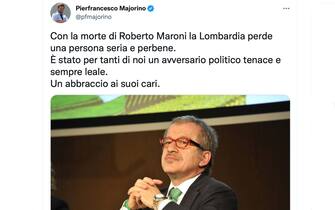 roberto maroni morto cordoglio