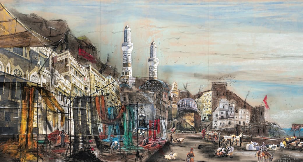 Sea Side City - Trading Outpost - Reverse per Seventh Son. Foto via IL CIGNO