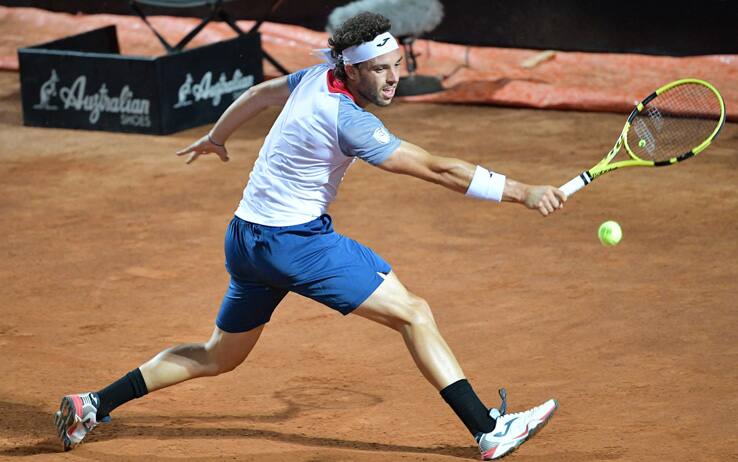 Foto Alfredo Falcone - LaPresse
15-09-2020 Roma ( Italia)
Sport Tennis
Marco Cecchinato (ITA) vs Kyle Edmund (GBR)
Internazionali BNL d\'Italia 2020
Nella foto:Marco Cecchinato

Photo Alfredo Falcone - LaPresse
15/09/2020 Roma (Italy)
Sport Tennis
Marco Cecchinato (ITA) vs Kyle Edmund (GBR)
Internazionali BNL d\'Italia 2020
In the pic:Marco Cecchinato