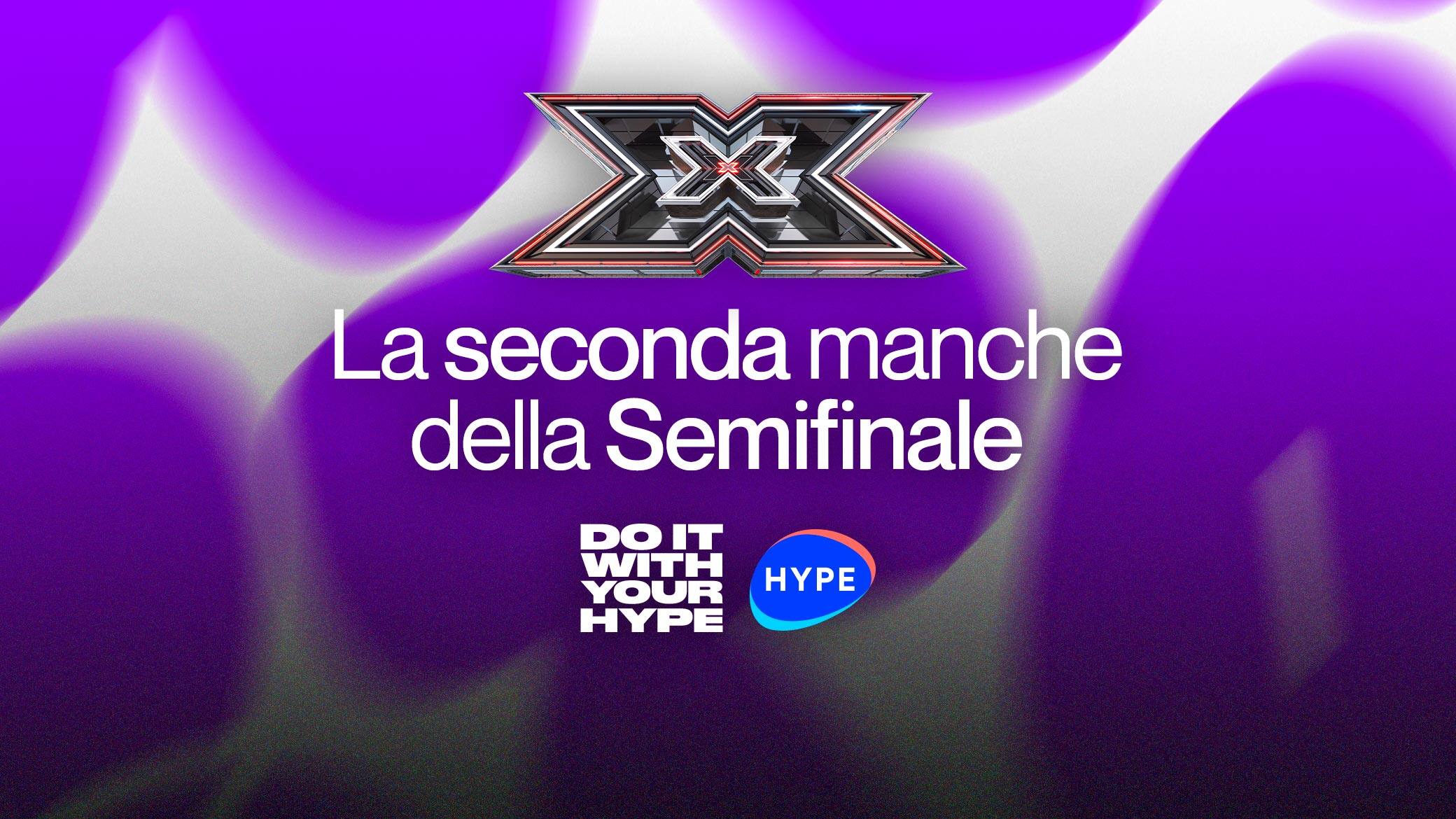 X Factor 2022, i concorrenti sceglieranno da soli la loro performance della seconda Manche della Semifinale con Hype