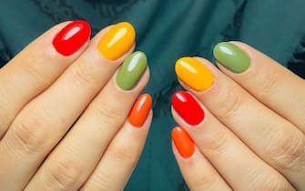 manicure autunnale