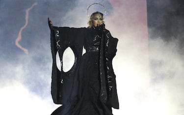 On January 25, 2024, Madonna performed in Philadelphia on her "Celebration Tour."



Pictured: Madonna

Ref: SPL10741496 260124 NON-EXCLUSIVE

Picture by: Matthew Rettenmund / SplashNews.com



Splash News and Pictures

USA: 310-525-5808 
UK: 020 8126 1009

eamteam@shutterstock.com



World Rights,