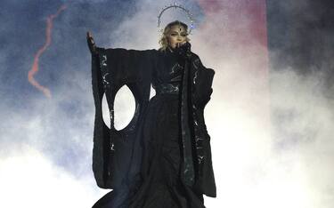 On January 25, 2024, Madonna performed in Philadelphia on her "Celebration Tour."



Pictured: Madonna

Ref: SPL10741496 260124 NON-EXCLUSIVE

Picture by: Matthew Rettenmund / SplashNews.com



Splash News and Pictures

USA: 310-525-5808 
UK: 020 8126 1009

eamteam@shutterstock.com



World Rights,