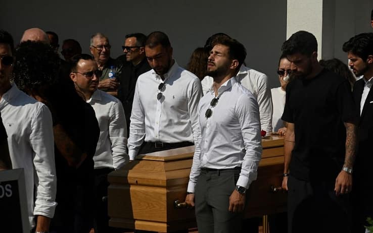 Diogo Jota funerali bara