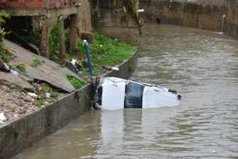 Heavy rains since last night  caused several floods in neighborhoods in the north of Rio de Janeiro such as Iraja and Rocha Miranda, among others. At the height of Iraja, Av. Brasil is closed with no plans for release.



Pictured: GV,General View

Ref: SPL10681862 140124 NON-EXCLUSIVE

Picture by: Fausto Maia/TheNEWS2 via ZUMA / SplashNews.com



Splash News and Pictures

USA: 310-525-5808 
UK: 020 8126 1009

eamteam@shutterstock.com



World Rights, No Argentina Rights, No Belgium Rights, No China Rights, No Czechia Rights, No Finland Rights, No France Rights, No Hungary Rights, No Japan Rights, No Mexico Rights, No Netherlands Rights, No Norway Rights, No Peru Rights, No Portugal Rights, No Slovenia Rights, No Sweden Rights, No Taiwan Rights, No United Kingdom Rights