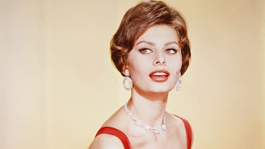 12/18/1964: Close-up of Sophia Loren.