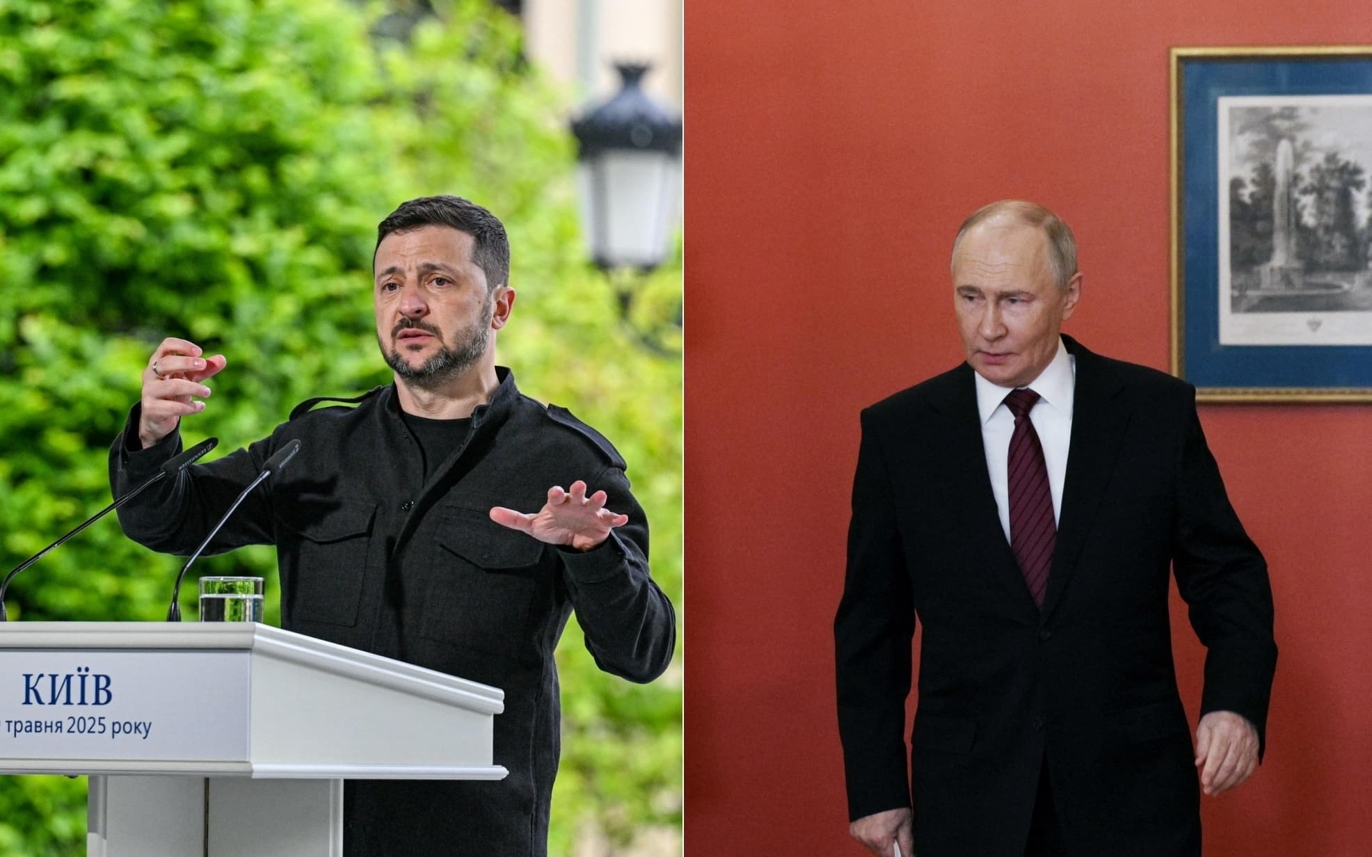Zelensky - Putin 