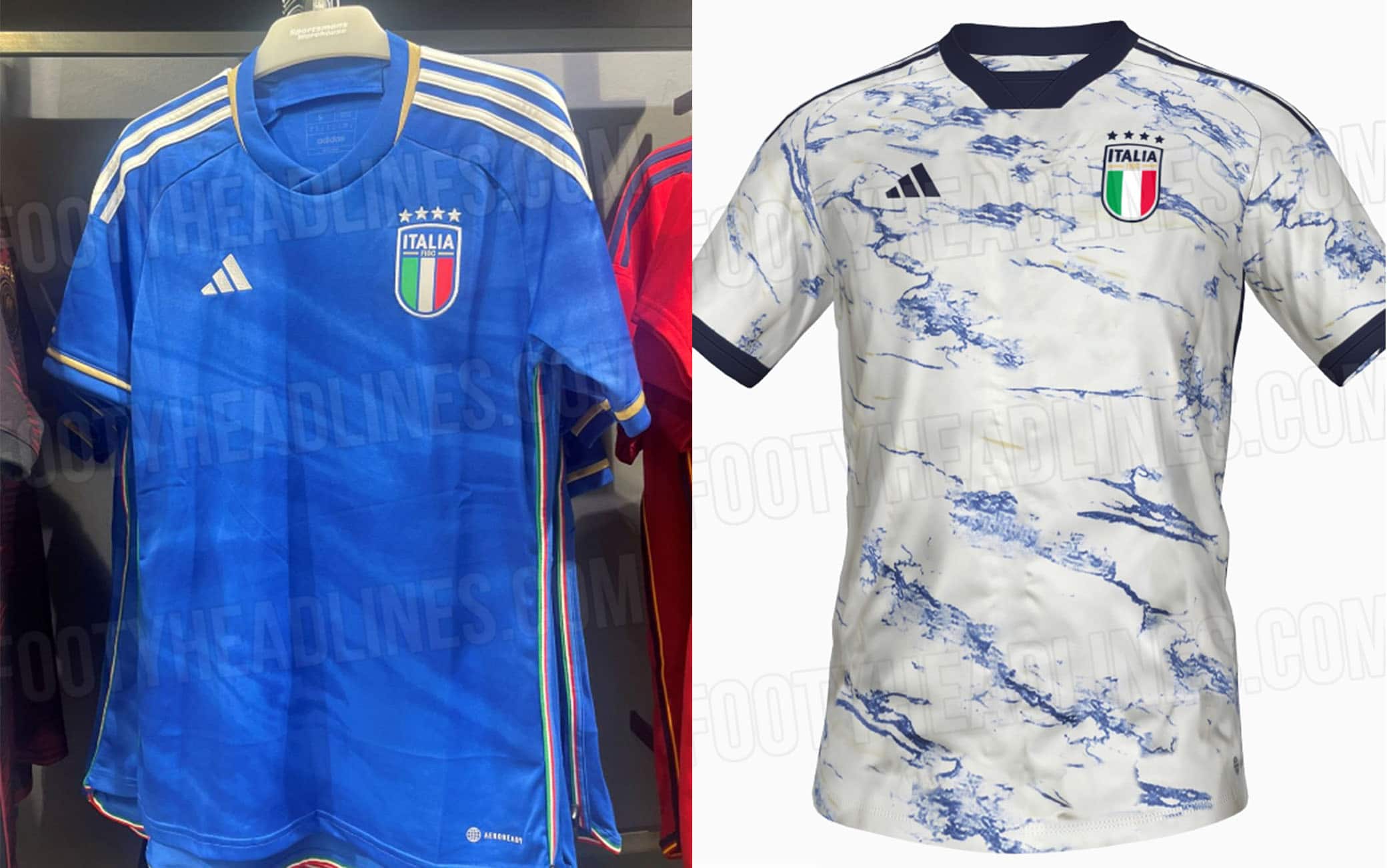 Nazionale italiana, tutte le maglie dal 1970 a oggi