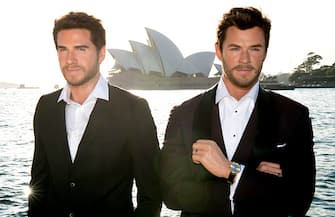 SYDNEY, AUSTRALIA - NOVEMBER 02:  Australian actors Liam Hemsworth (left) with his brother Chris Hemsworth (right) as wax figures on November 2, 2017 in Sydney, Australia. Sydney's Madame Tussauds museum has unveiled their wax figures after a dedicated team of over one hundred sculptors, artists and stylists crafted the Hollywood celebrity brothers over a six month period.  (Photo by James D. Morgan/Getty Images)