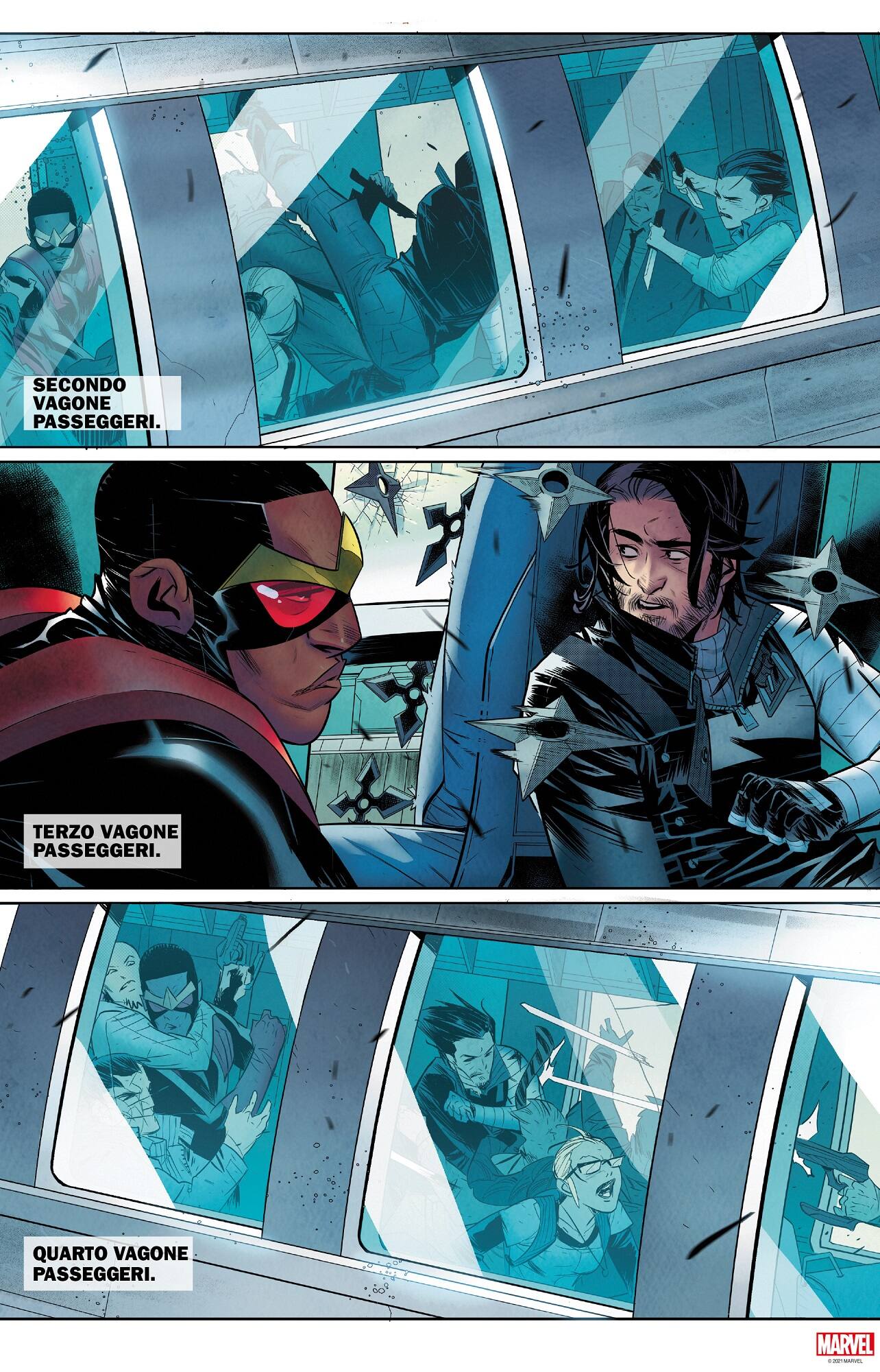 Falcon & The Winter Soldier – Taglia una testa di Derek Landy e Federico Vicentini Falcon Winter Soldier
