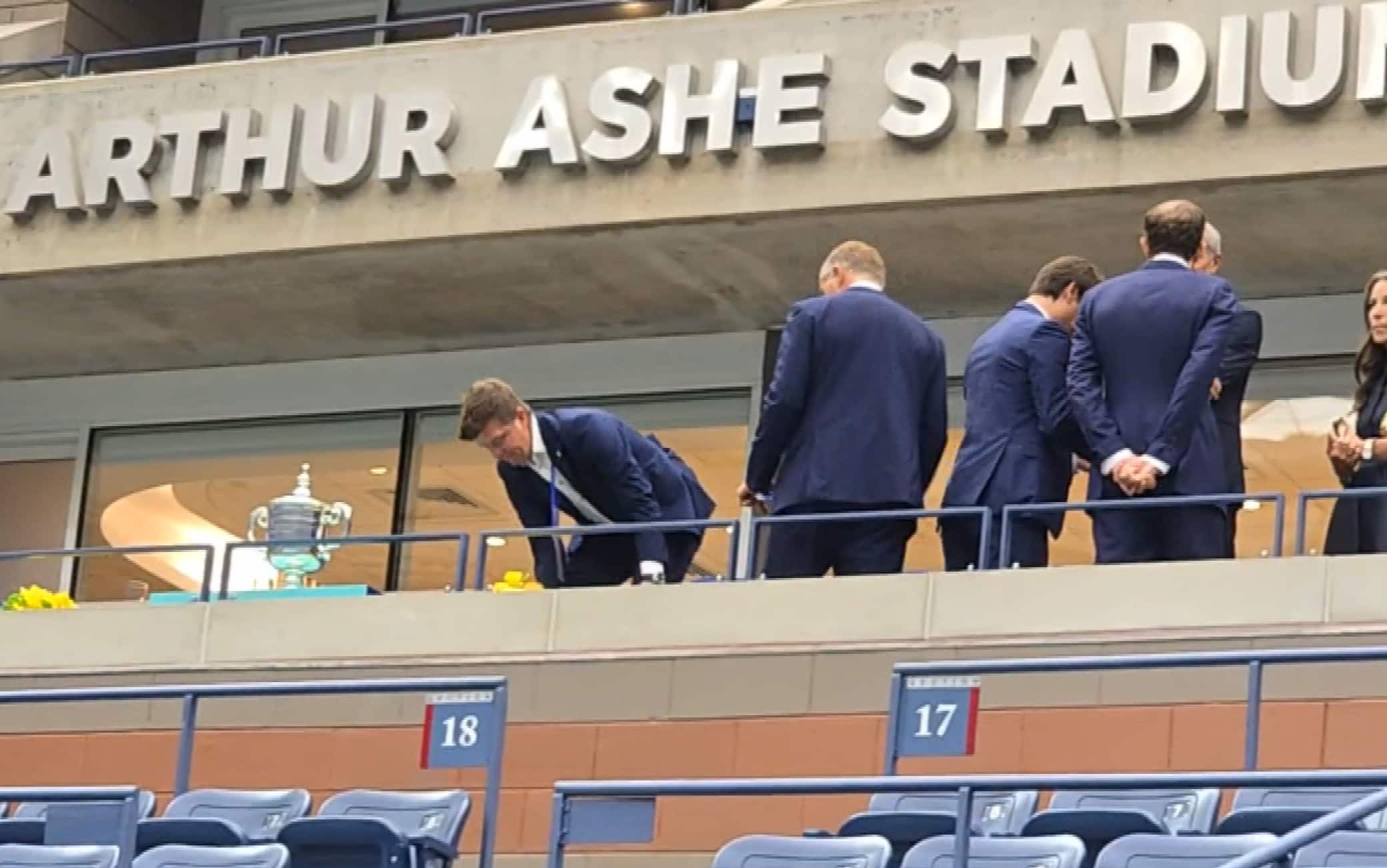 Il trofeo dello US Open 