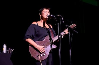 MIAMI, FLORIDA - DECEMBER 07: Cat Power performs during Re:wild 'Art of Nature' Basel Event on December 07, 2023 in Miami, Florida. (Photo by Dimitrios Kambouris/Getty Images for Re:Wild)