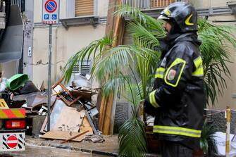 I danni provocati dalla pioggia nel quartiere Vomero a Napoli, 9 marzo 2024
NPK    ANSA / STRINGER