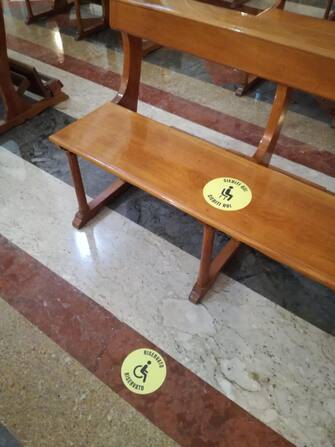 coronavirus,covid,palermo,chiesa sant'Antonino