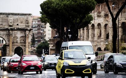 Roma seconda nel mondo per ore perse nel traffico. FOTO