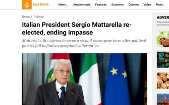 sergio mattarella al jazeera
