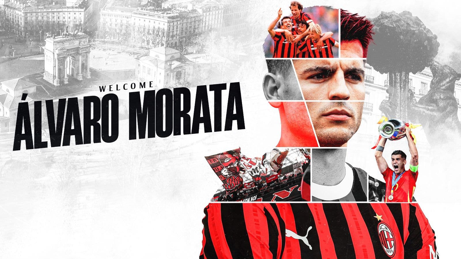 Morata Milan ufficiale