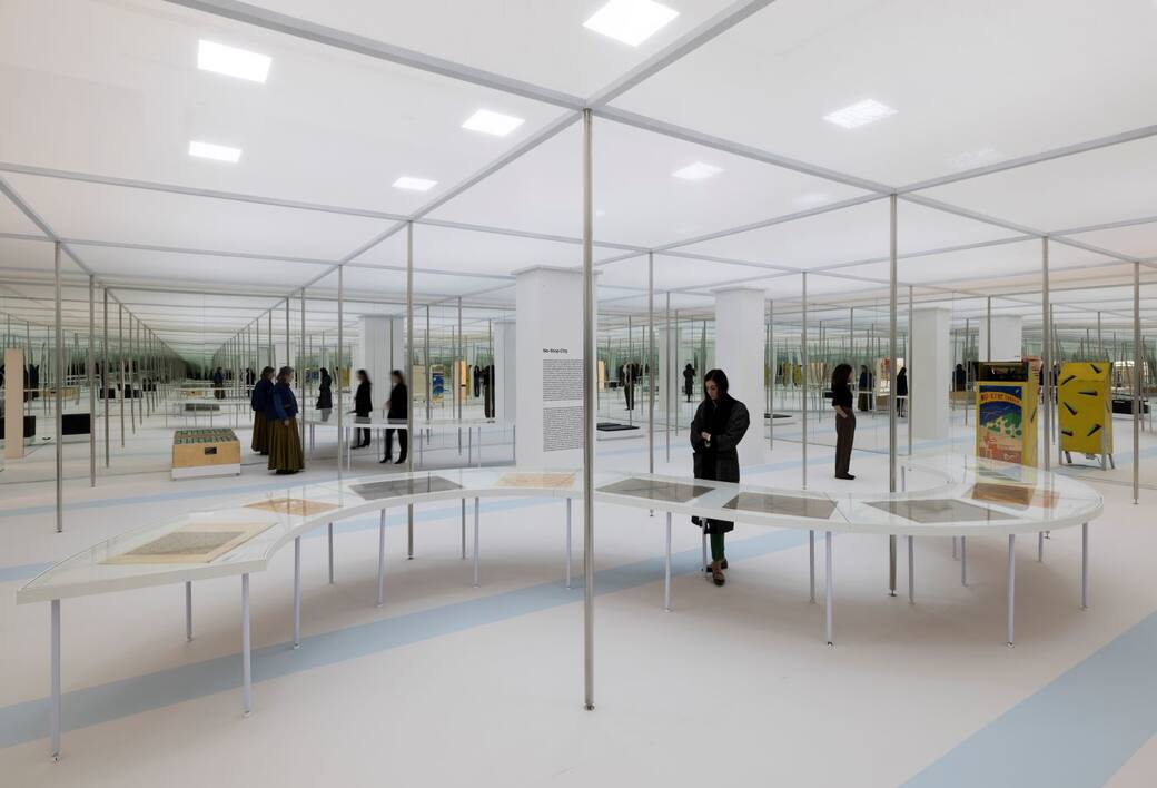 Andrea Branzi By Toyo Ito. Continuous Present, installation view. Foto Andrea Rossetti © Triennale Milano